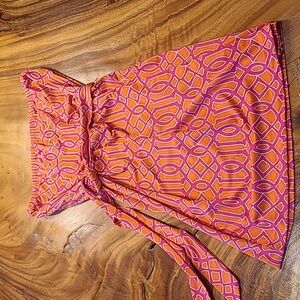 Mud Pie strapless dress